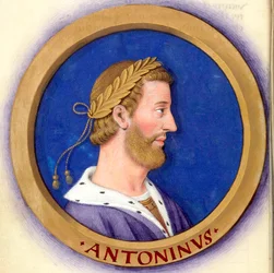 Descripción de los doce Césares con sus figuras 16-Antonino Pío